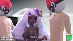 Ball Guy & Jacinthe (Pokemon) Rule 34 Video – Dark-skinned Female
