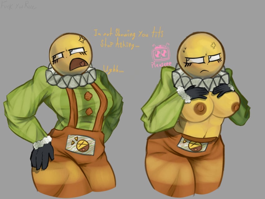 Charlatan & Robloxian (Forsaken) Rule 34 – Annoyed