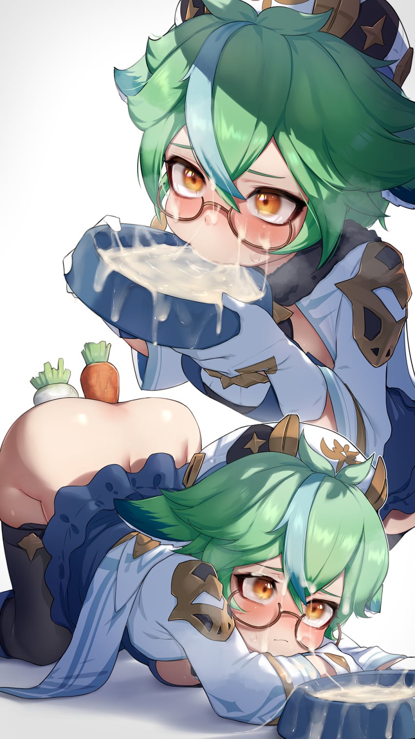 Sucrose (Genshin Impact) Rule 34 – Alternate Costume