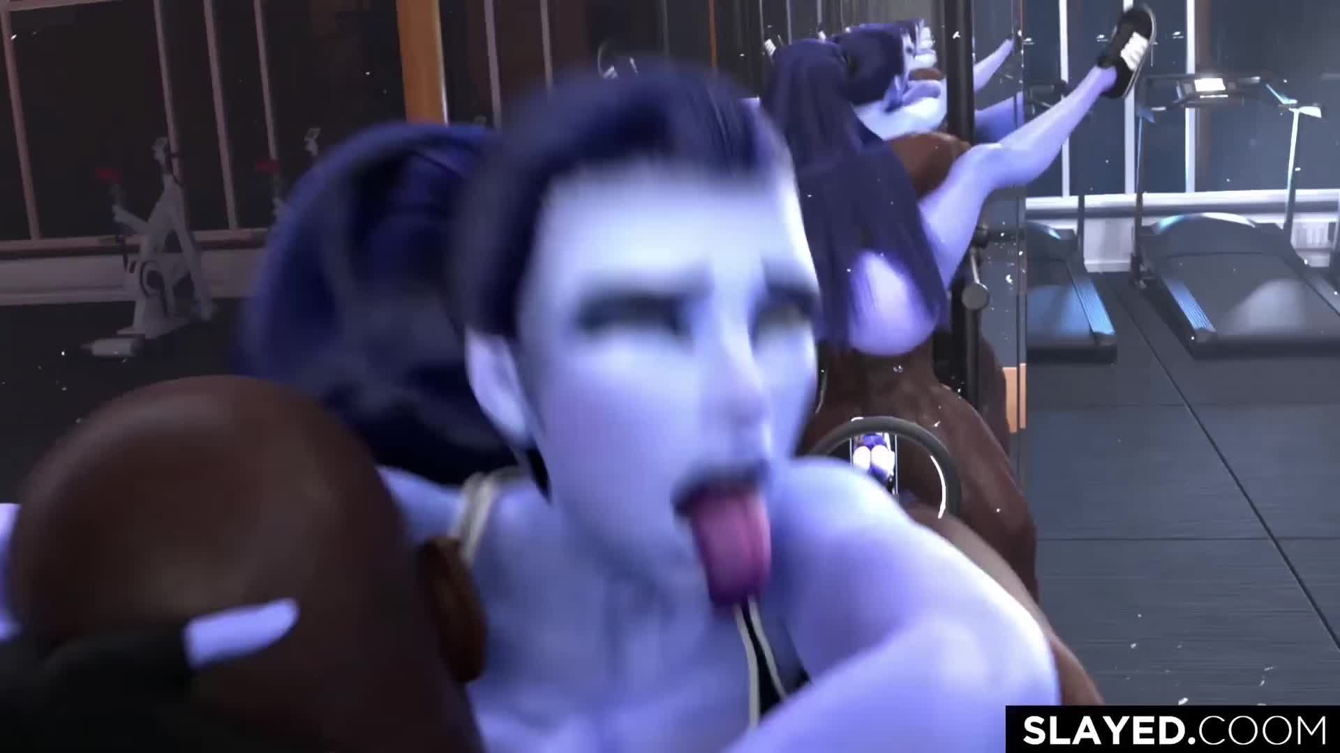 Doomfist (Overwatch) hentai artwork