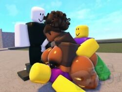 Host & News Lady (Now Playing On Roblox) Rule 34 Video