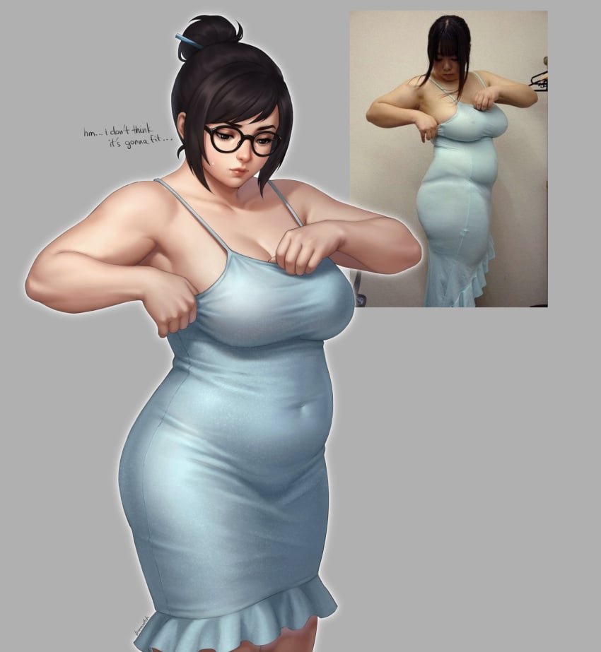 Mei Overwatch Rule 34 – Big Tits & Adjusting Clothes Hentai Pic