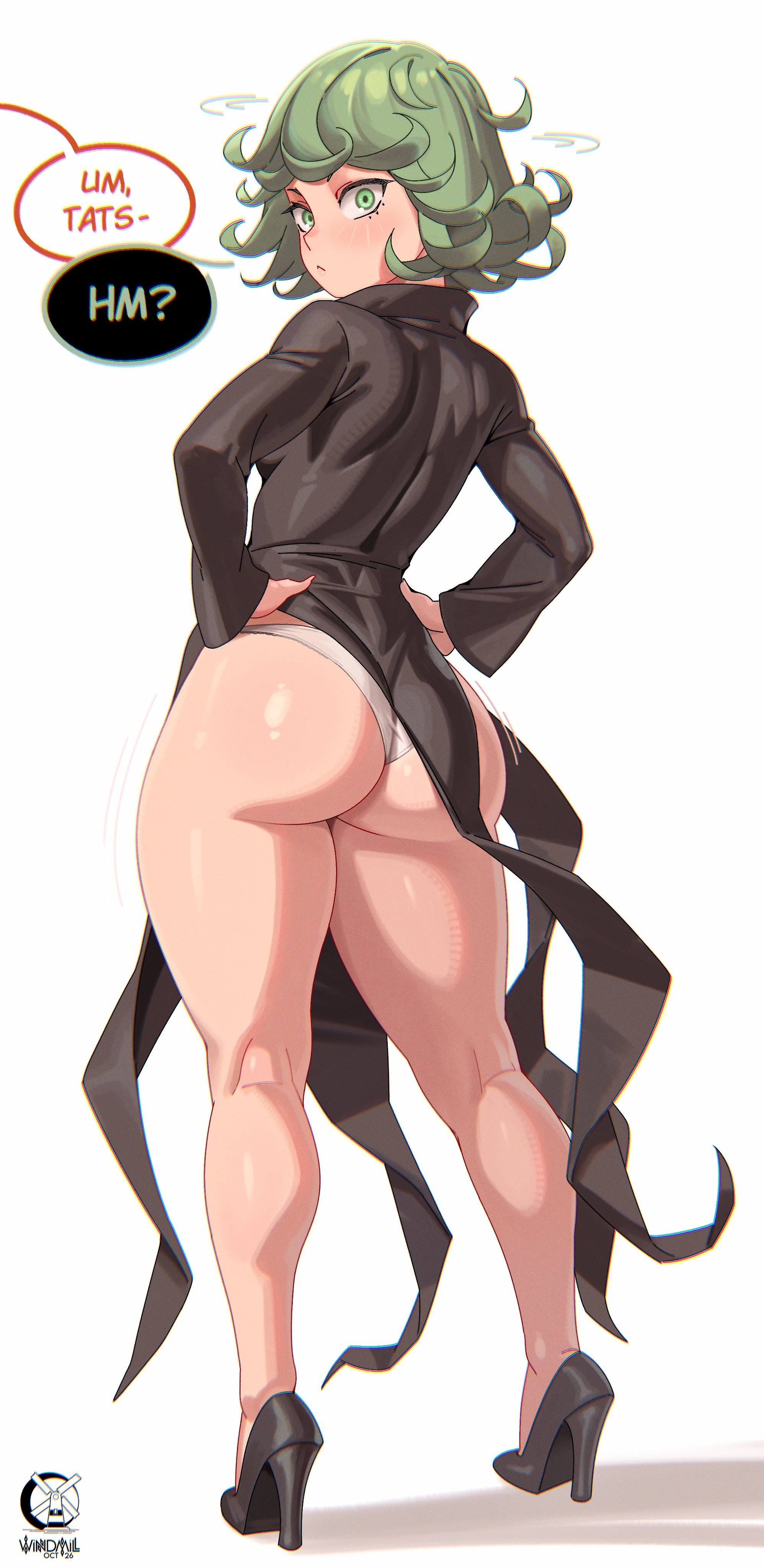 Tatsumaki & Saitama One-Punch Man Rule 34 – Big Ass Pic