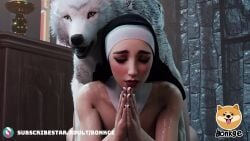 Battle Nun Rule 34 Video – Ass