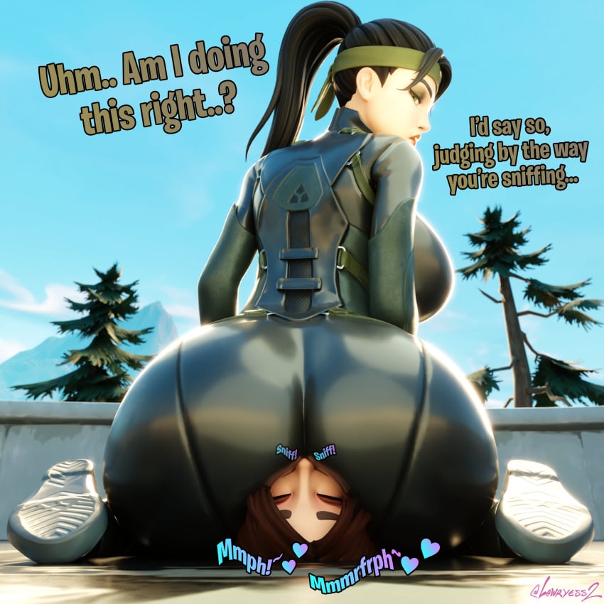 Grace Crowne (Epic Games) Rule 34 – Ass Bigger Than Head