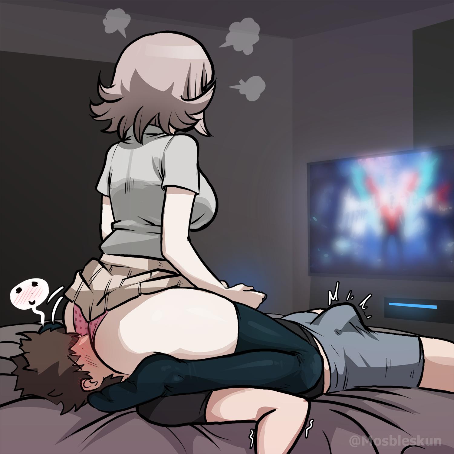 Dante & Nanami Chiaki (Danganronpa) Rule 34 – Asphyxiation