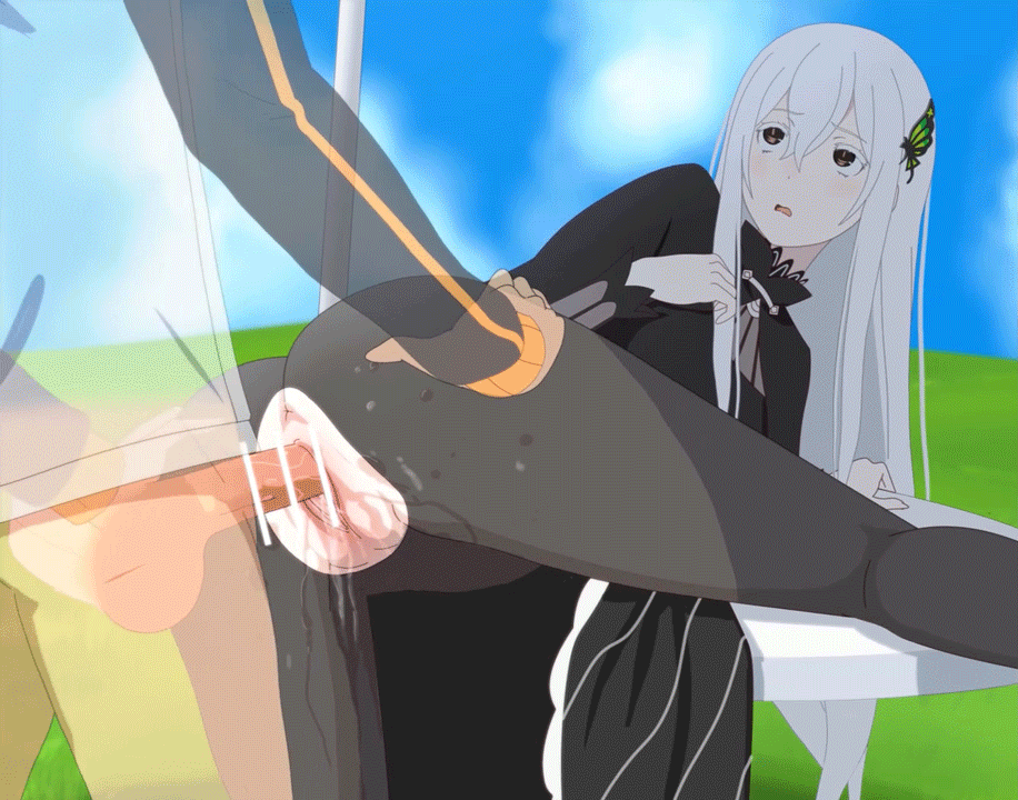 Echidna (Re:zero Kara Hajimeru Isekai Seikatsu) Rule 34 GIF