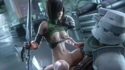 Shinra Guard & Yuffie Kisaragi (Final Fantasy) Rule 34 Video