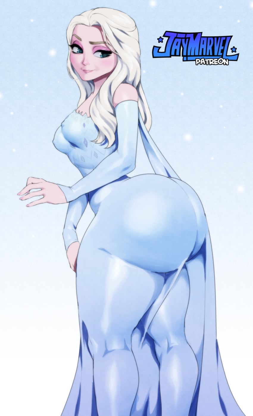 Elsa (Disney) Rule 34 – Alternate Ass Size