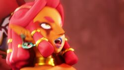 Gerudo & Riju (Nintendo) Rule 34 Video – Arms Behind Back