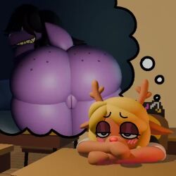 Noelle Holiday & Susie (Deltarune) Rule 34 Video