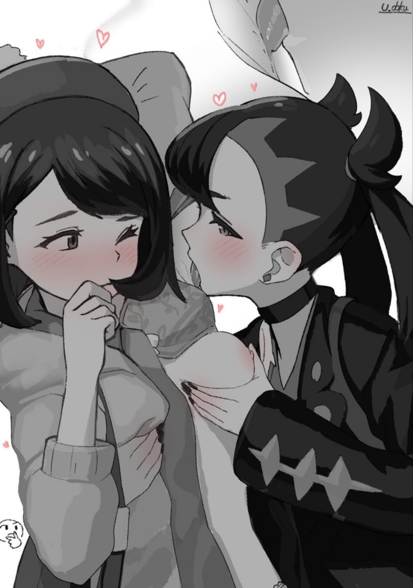 Gloria & Marnie (Pokemon) Rule 34 – Armpit Fetish