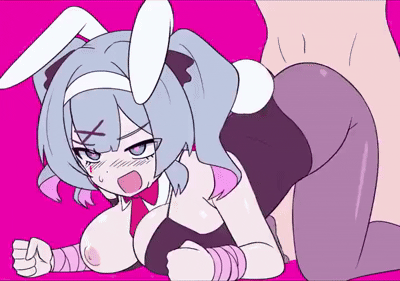 Anonymous Male & Hatsune Miku (Rabbit Hole) Rule 34 GIF