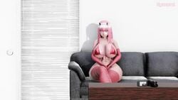 Misaki & Zero Two (Darling In The Franxx) Rule 34 Video