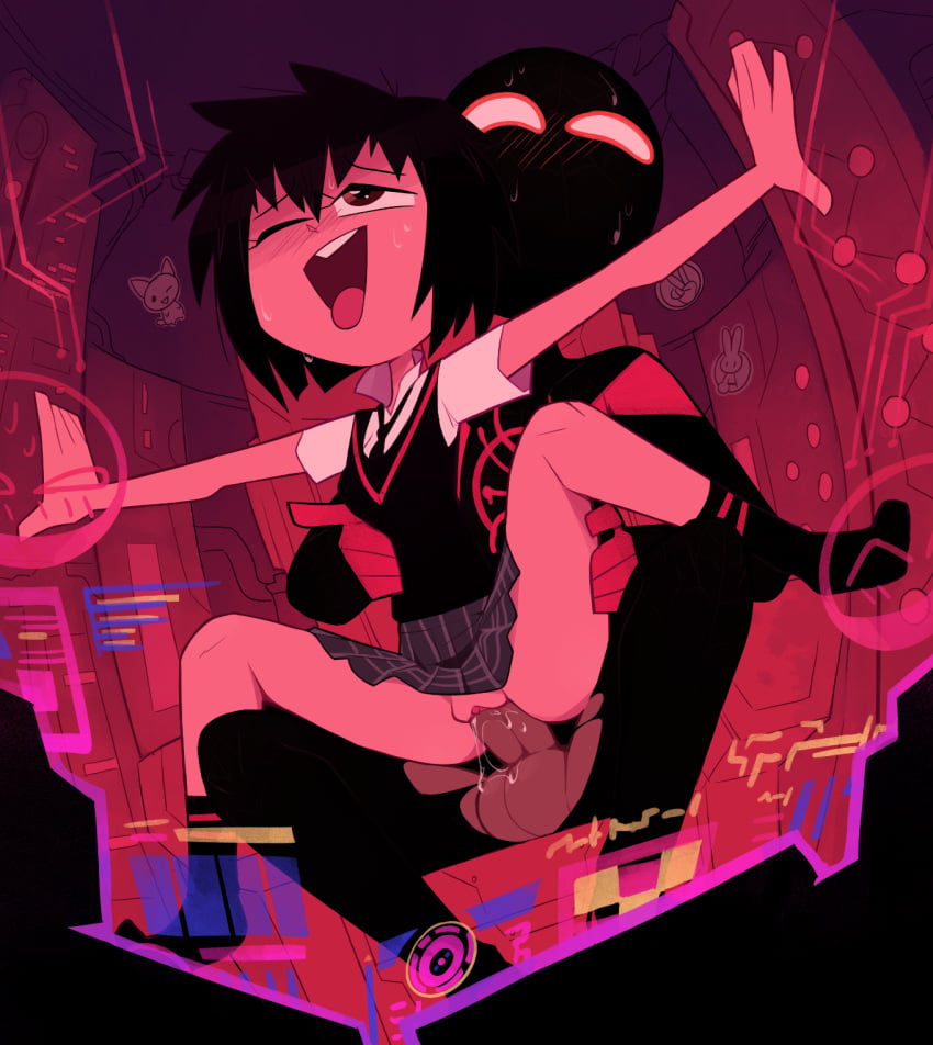 Miles Morales & Peni Parker (Marvel) Rule 34 – Aged Up