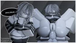Robloxian & Iris Roblox Game Rule 34 – Blowjob 3D Animation 1080p
