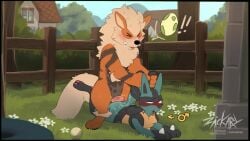 Arcanine & Lucario (Nintendo) Rule 34 Video – Accidentally Gay