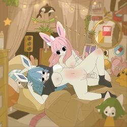 Sylveon & Glaceon Pokemon Rule 34 – Lesbian Hentai Animation