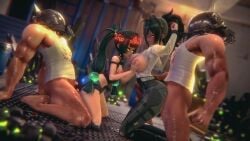 Hollow Thug & Qingyi (Zenless Zone Zero) Rule 34 Video