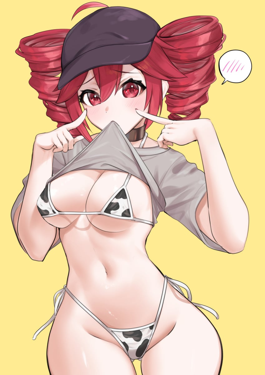 Kasane Teto & Kasane Teto (Override) Rule 34 – Ahoge