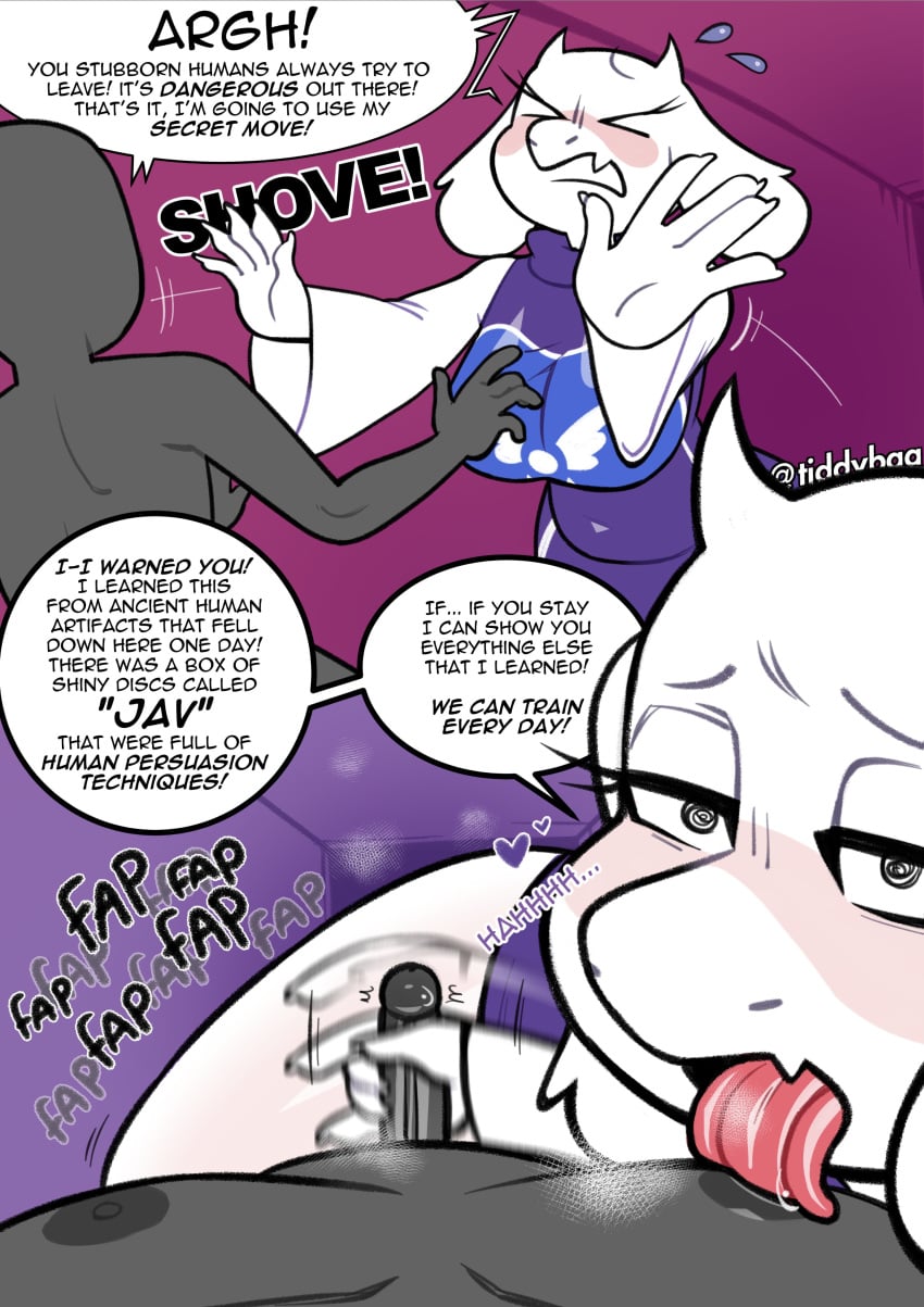 Toriel Undertale Rule 34 – Handjob & Anthro Hentai Pic