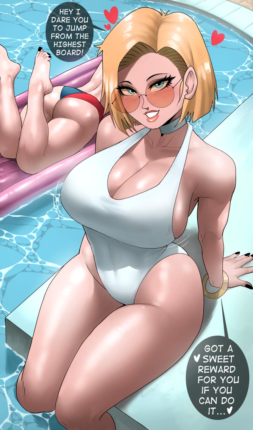Android 18 & Android 21 (Dragon Ball) Rule 34 – Arm Support
