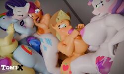 Apple Bloom & Applejack (Friendship Is Magic) Rule 34 Video