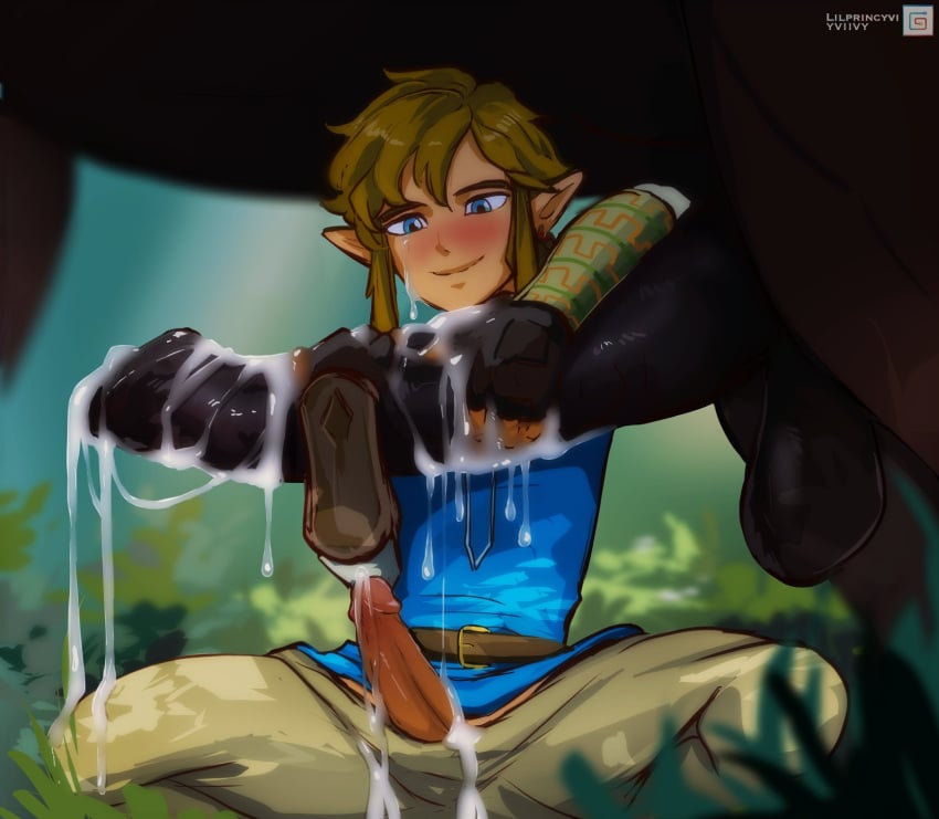 Link (Breath Of The Wild) Rule 34 – Animal Penis