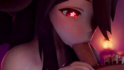 Hu Tao (Genshin Impact) Rule 34 Video – Blowjob