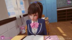 Academy D.va & D.va (Overwatch) Rule 34 Video – Anal