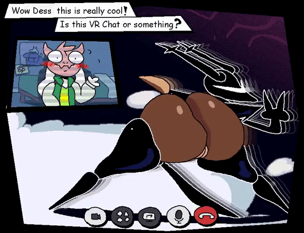 Asriel Dreemurr & Asriel Dreemurr (Deltarune) Rule 34 GIF