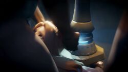 Ahri League of Legends Rule 34 – Blowjob & Facefuck 3D Animation