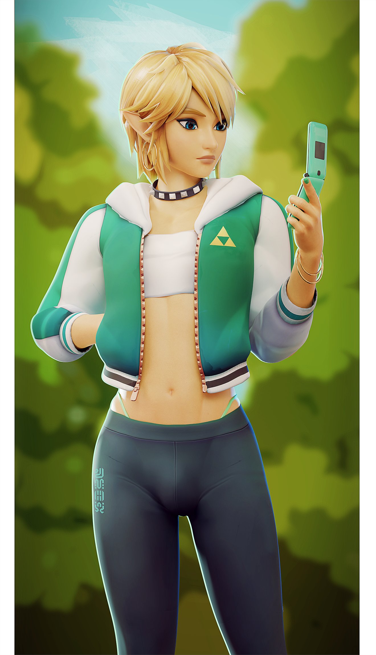 Link & Link (Hyrule Warriors) Rule 34 – Belly