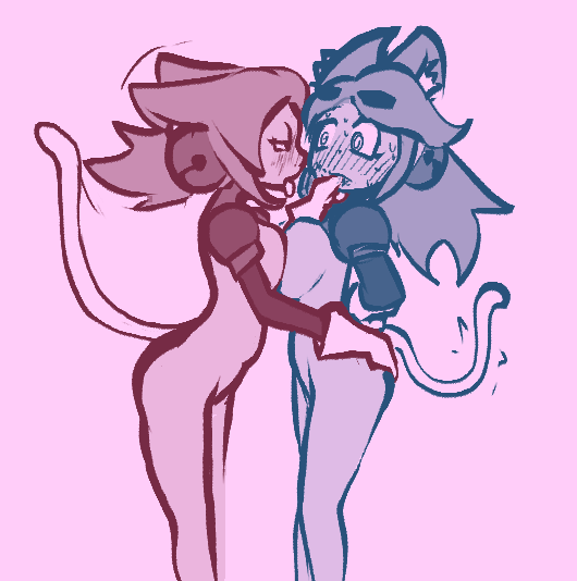 Mad Mew Mew (Deltarune) Rule 34 – Blush