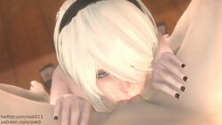 Yorha 2b (Nier: Automata) Rule 34 Video – Areolae