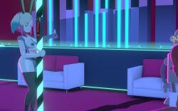 Bender Bending Rodriguez & Rebecca (Cyberpunk: Edgerunners) Rule 34 V…