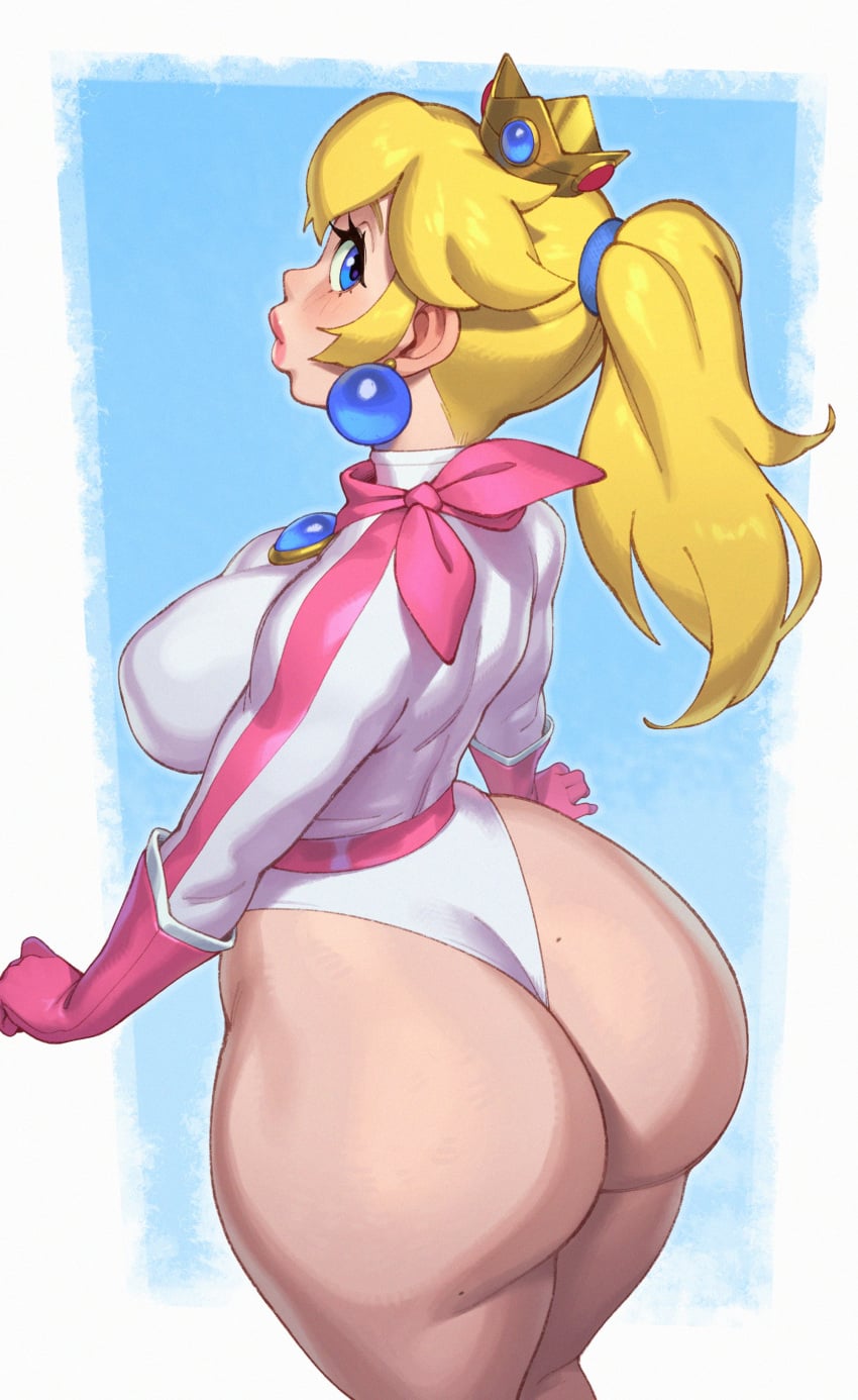 Princess Peach & Princess Peach (Mario) Rule 34