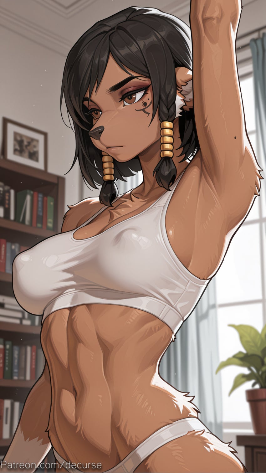 Pharah (Overwatch) Rule 34 – All Fours