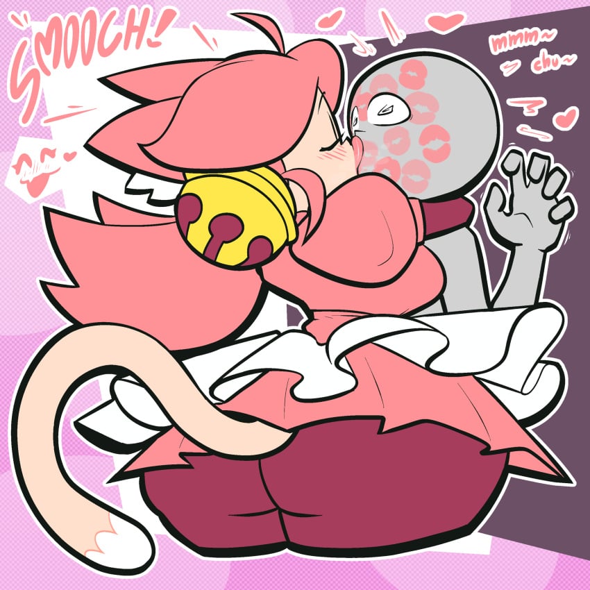 Anon & Mew Mew (Deltarune) Rule 34 – Ass