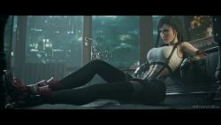 Tifa Lockhart Final Fantasy Rule 34 – Handjob 3D Animation #7