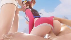 D.va & Waveracer D.va (Blizzard Entertainment) Rule 34 Video