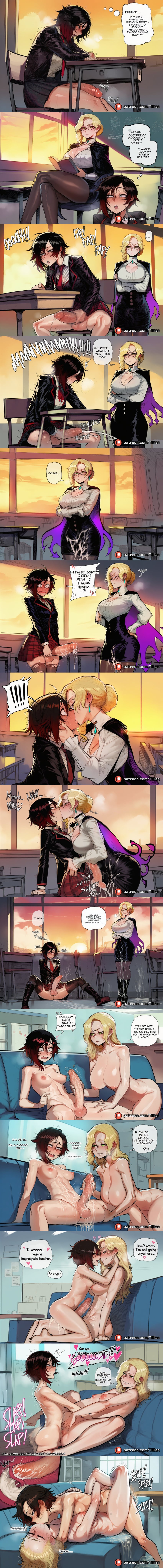 Glynda Goodwitch & Ruby Rose (Rwby) Rule 34 – …