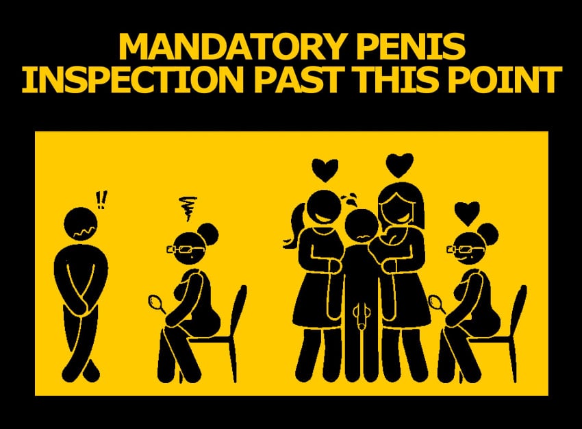 Warning Sign Person (Original) Rule 34 – Annoyed