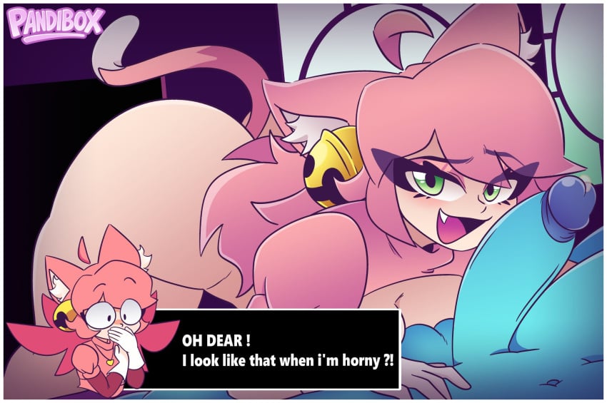 Kris & Mad Mew Mew (Deltarune) Rule 34 – Arched Back