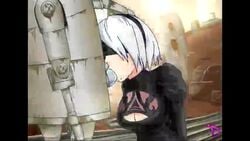 Yorha 2b (Nier: Automata) Rule 34 Video – Anal