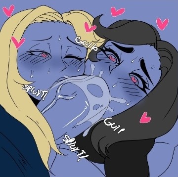 Doomer Girl & Smoo (Reddit) Rule 34 – Black Hair