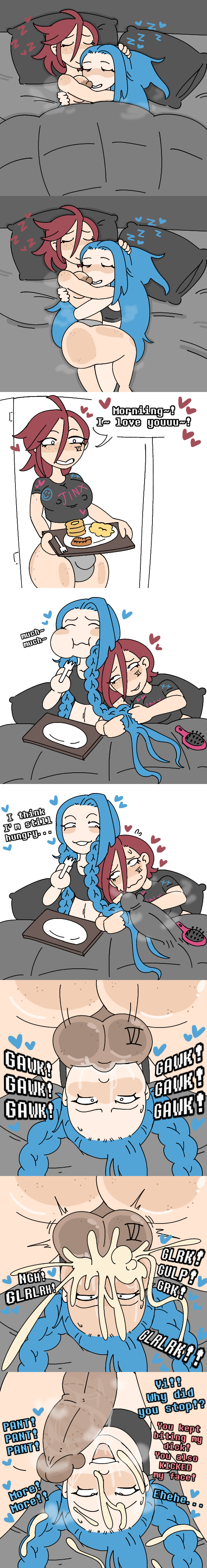 Arcane Jinx & Arcane Vi Rule 34 – After Oral