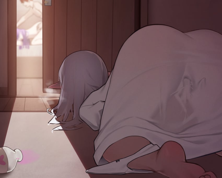 Fern & Frieren (Sousou No Frieren) Rule 34 – All Fours