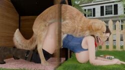 Jill Valentine Resident Evil Rule 34 – Doggy Style Animation #8