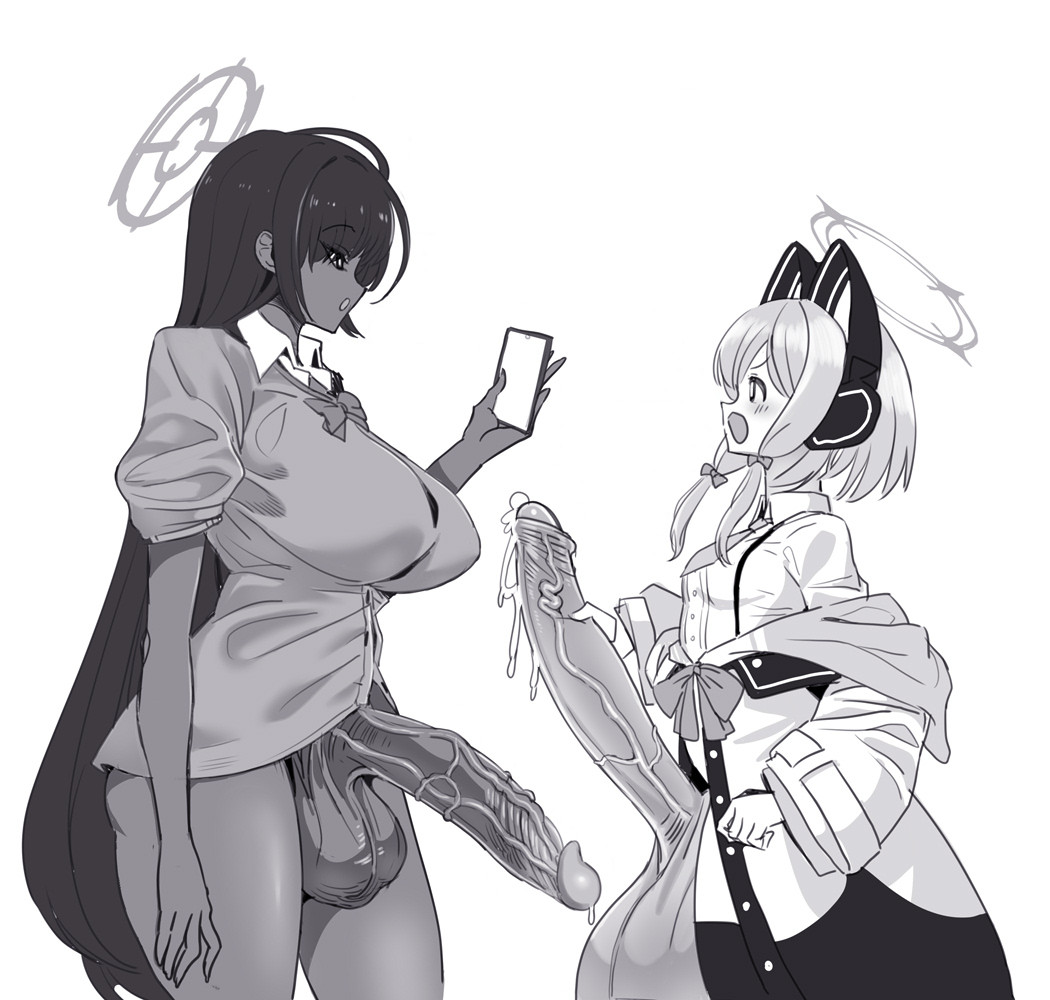 Karin & Momoi (Blue Archive) Rule 34 – Animal Ear Headphones